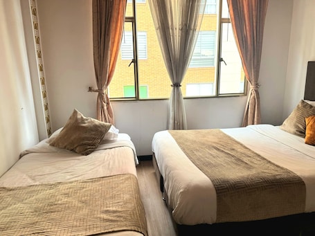 Wifi gratis y ropa de cama