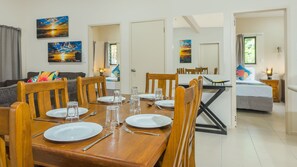 Villa, 4 Bedrooms, 2 Bathrooms | In-room dining - Cook Islands Holiday Villas Turangi (Rarotonga)