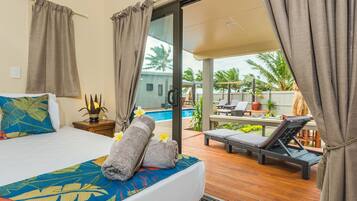 Vila, 4 quartos, 2 banheiros | 4 quartos, cofres nos quartos, individualmente decorados