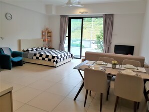 開放式客房 | 床單