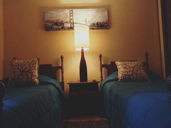 Free WiFi, bed sheets