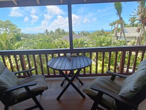 Muri Retreat - Premier Studio with Lagoon Views | Kaute | Terrace/patio - Muri Retreat (Rarotonga)