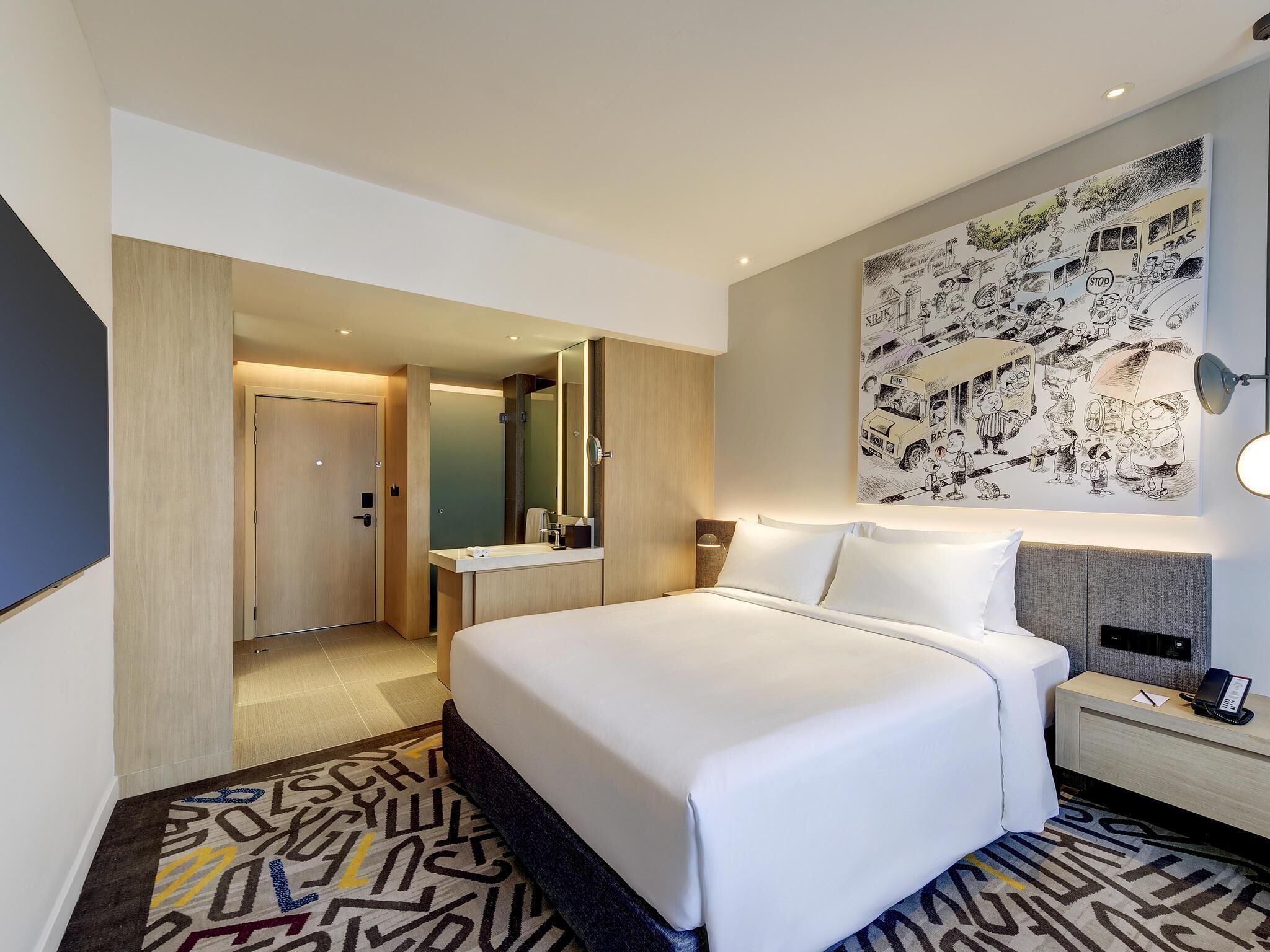 Deluxe Room, 1 Double Bed | 1 bedroom, in-room safe, blackout curtains, soundproofing