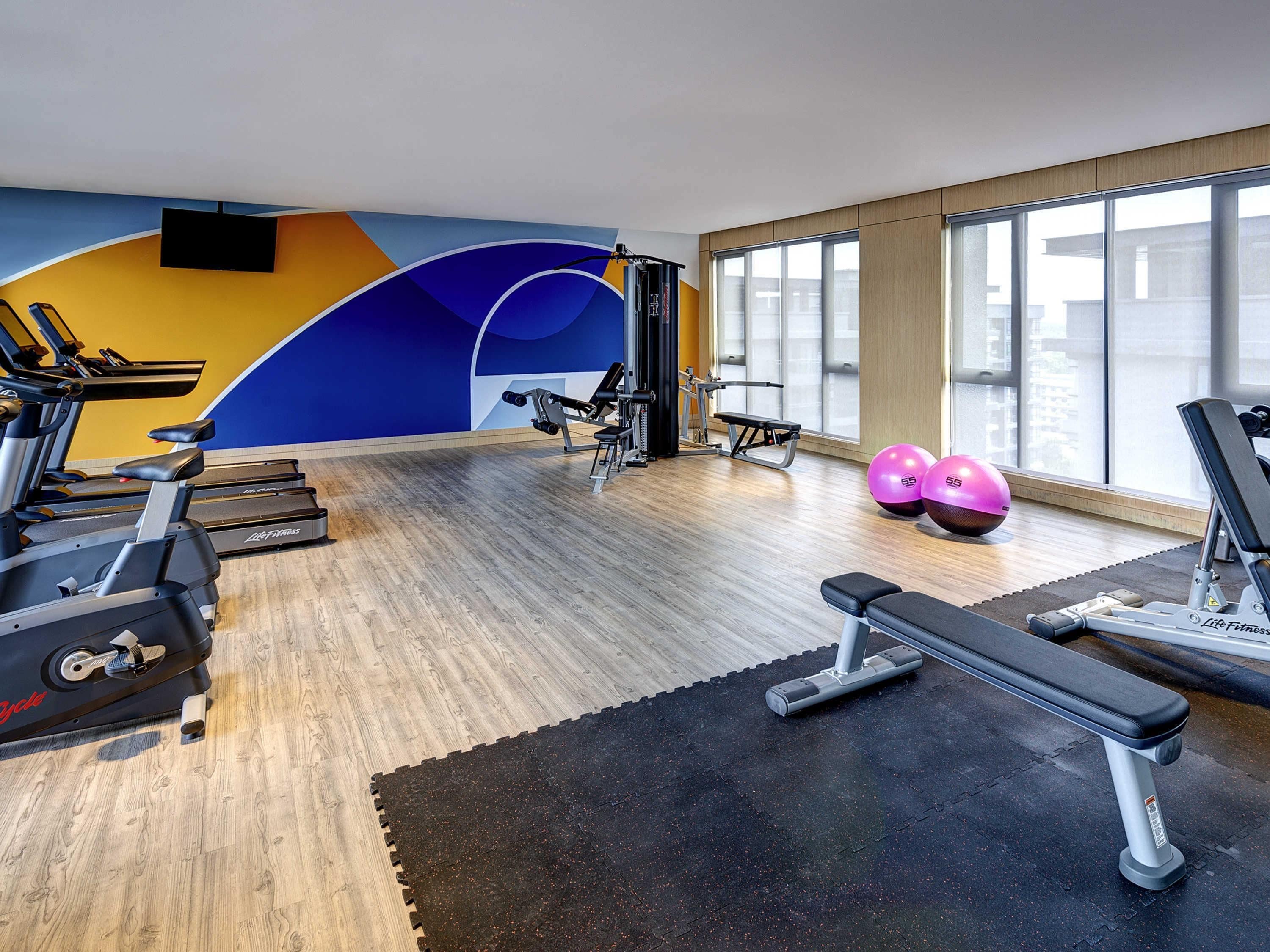 Fitnessbereich