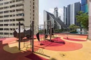 Utendørs lekeområde for barn