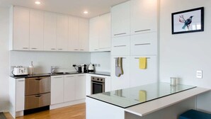 Panoramic-Apartment, 3 Schlafzimmer | Eigene Küche