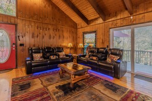 Signature Cabin, 3 Bedrooms, Hot Tub, Mountain View | Interior detail - Bear Creek Lodge and Cabins in Helen Ga - Pet Friendly, River on Property, Walking Distance to downtown Helen (Helen)