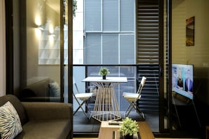 Departamento Deluxe, 2 habitaciones | Balcón