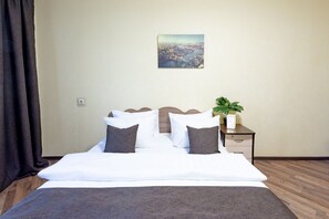 Apartment | Bügeleisen/Bügelbrett, Zustellbetten, kostenloses WLAN, Bettwäsche