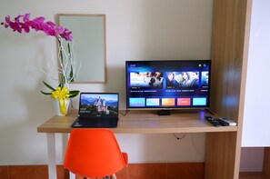 Suíte estúdio luxo | Comodidades do quarto