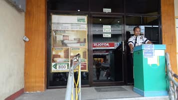 EntrĂ©e de lâhĂ©bergement