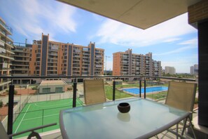 Apartment, 3 Bedrooms, Terrace, Partial Sea View | Terrace/patio