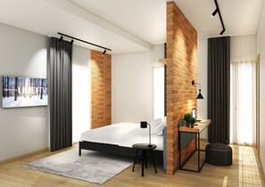 Suite Junior, 1 grand lit, terrasse