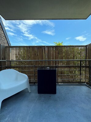 Habitación doble Deluxe, hidromasaje | Terraza o patio
