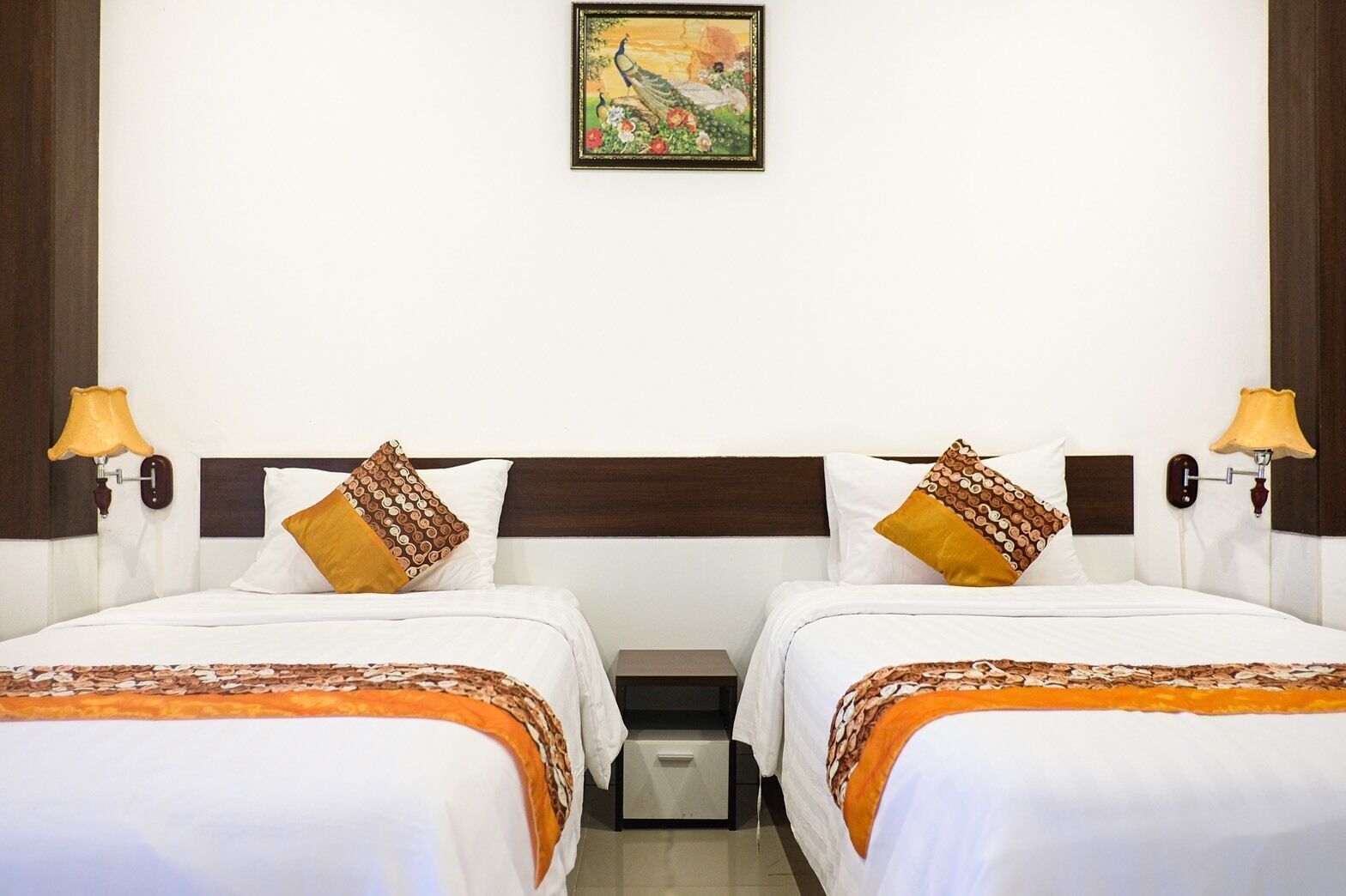 Blackout curtains, free WiFi, bed sheets, wheelchair access