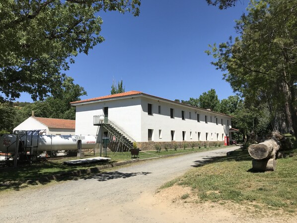 Façade de l’hébergement