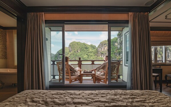 Vue depuis le balcon