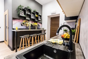 Superior-Apartment, 1 Schlafzimmer | Eigene Küche