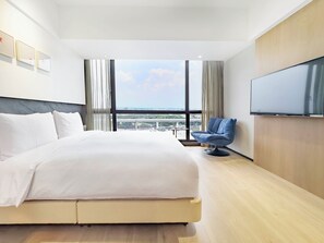 Suite executiva | Cobrellits, matalassos de la marca Select Comfort i minibar 
