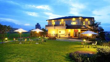 Udsigt fra overnatningsstedet