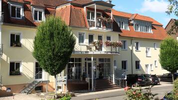 Fassade der Unterkunft