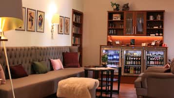 Sala de estar en el lobby