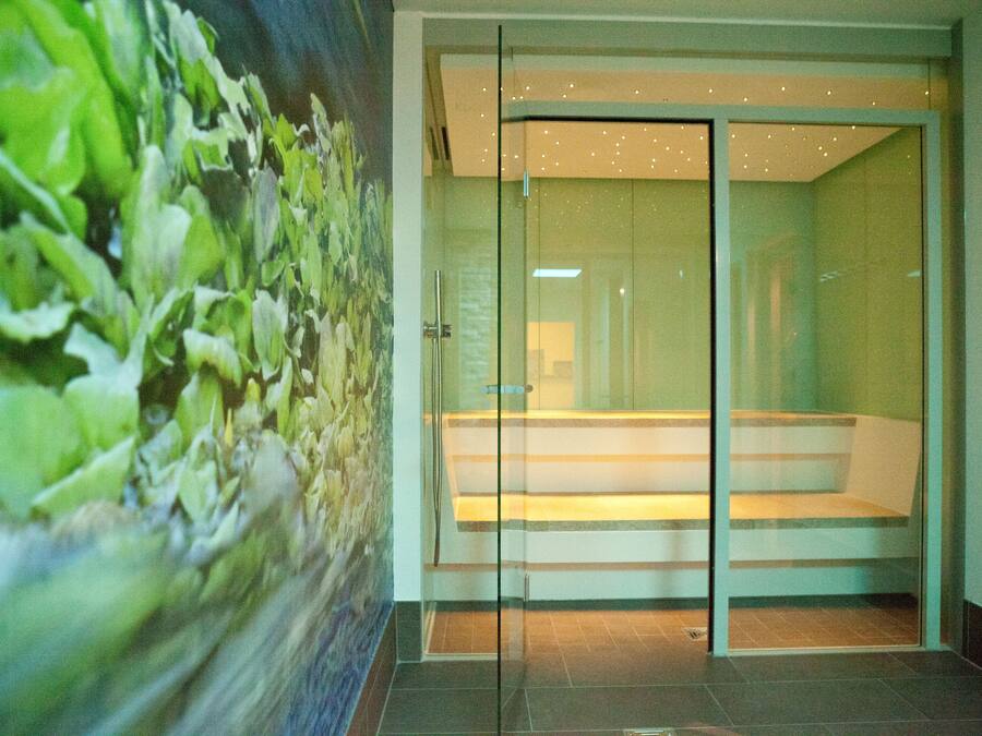 Sauna, steam room, hot stone massages, 2 treatment rooms, massages