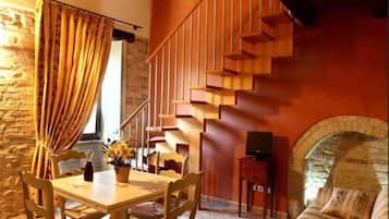 Apartment, 1 Bedroom | Living area | Flat-screen TV