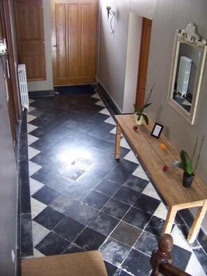 Interior entrance