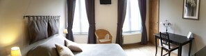 Iron/ironing board, free cots/infant beds, rollaway beds, free WiFi