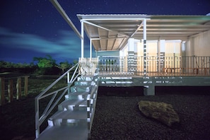 Front of property - evening/night