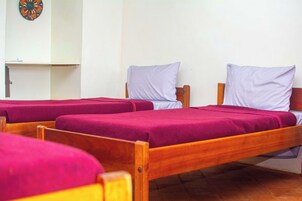 Classic Shared Dormitory | Down comforters, blackout drapes, bed sheets, wheelchair access