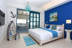 Luxury Double Room | Desk, blackout drapes, soundproofing, free WiFi - C'est Bon (Jiaoxi)