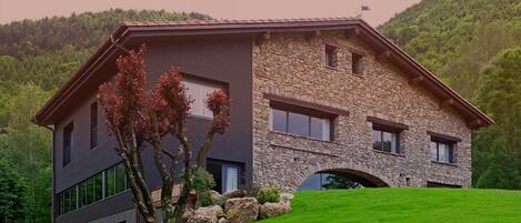 Voorkant van accommodatie