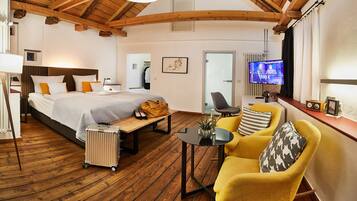 Habitació doble romàntica, 1 dormitori, no fumadors | Matalassos d'escuma viscoelàstica i caixa forta a l'habitació