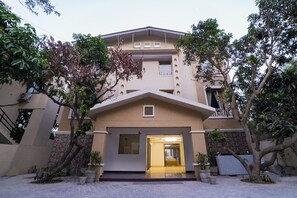 Façade de l’hébergement