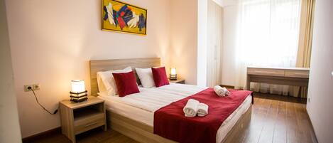 Apartamento, 1 quarto | Quartos à prova de som, acesso grátis à internet com fio