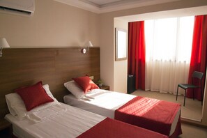 Minibar, desk, blackout drapes, free WiFi