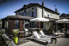 Façade de l’hébergement