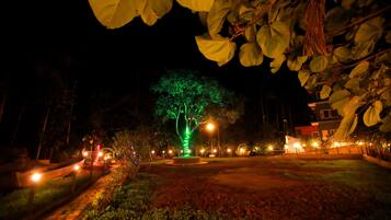 Front of property – evening/night
