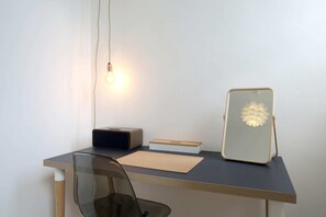 Apartamento (1 Bedroom) | 1 dormitorio, ropa de cama de alta calidad, escritorio