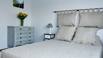 Literie de qualité supérieure, décoration personnalisée