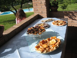 Mittagessen und Abendessen, italienische Küche