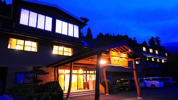 Front of property - evening/night