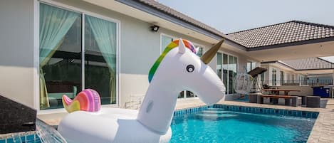 3-Bedroom Pool Villa | Balcony view