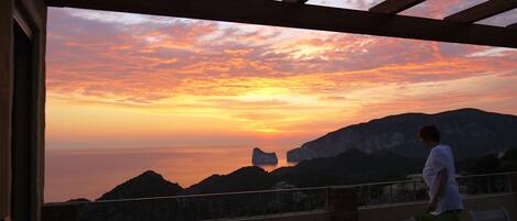 Vue depuis l’hébergement