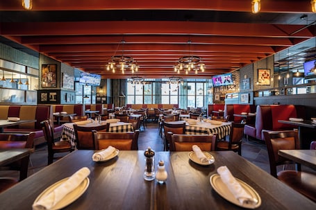 Lunch and dinner served . Cambria Hotel College Park