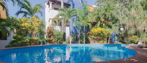 Alberca al aire libre