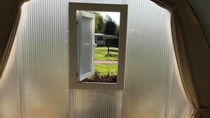 Design Tent, Multiple Beds | View from room - Camping de la Trye (Bresles)