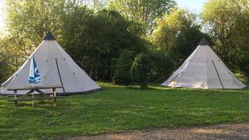 Tent (Davy Crockett) | 2 bilik tidur, langsir/tirai gelap terus, cadar katil